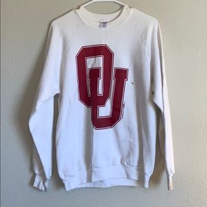 Vintage 1988 Oklahoma University Crew Neck.
